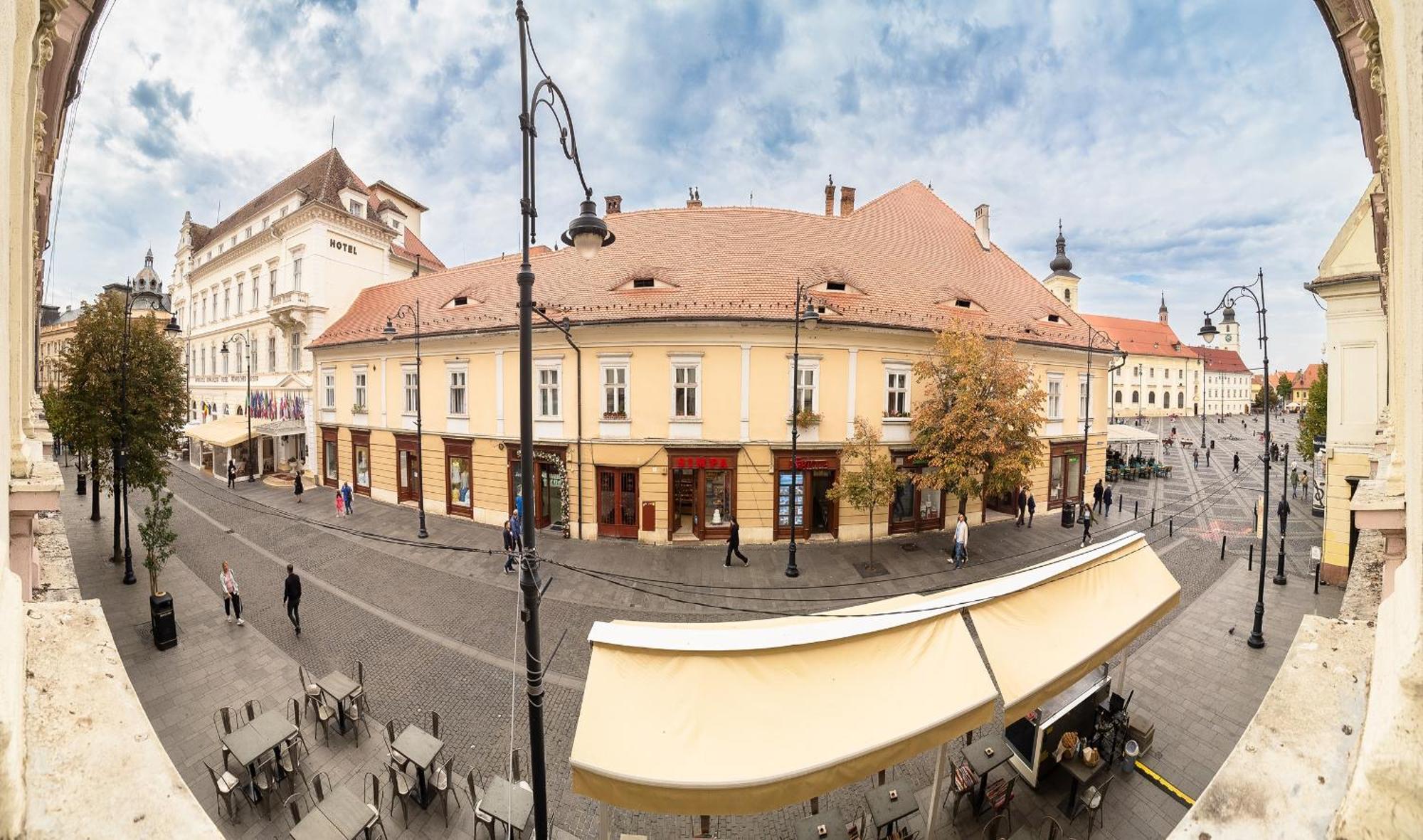 City Spirit Studio - Piata Mare & Balcescu View Сібіу Екстер'єр фото