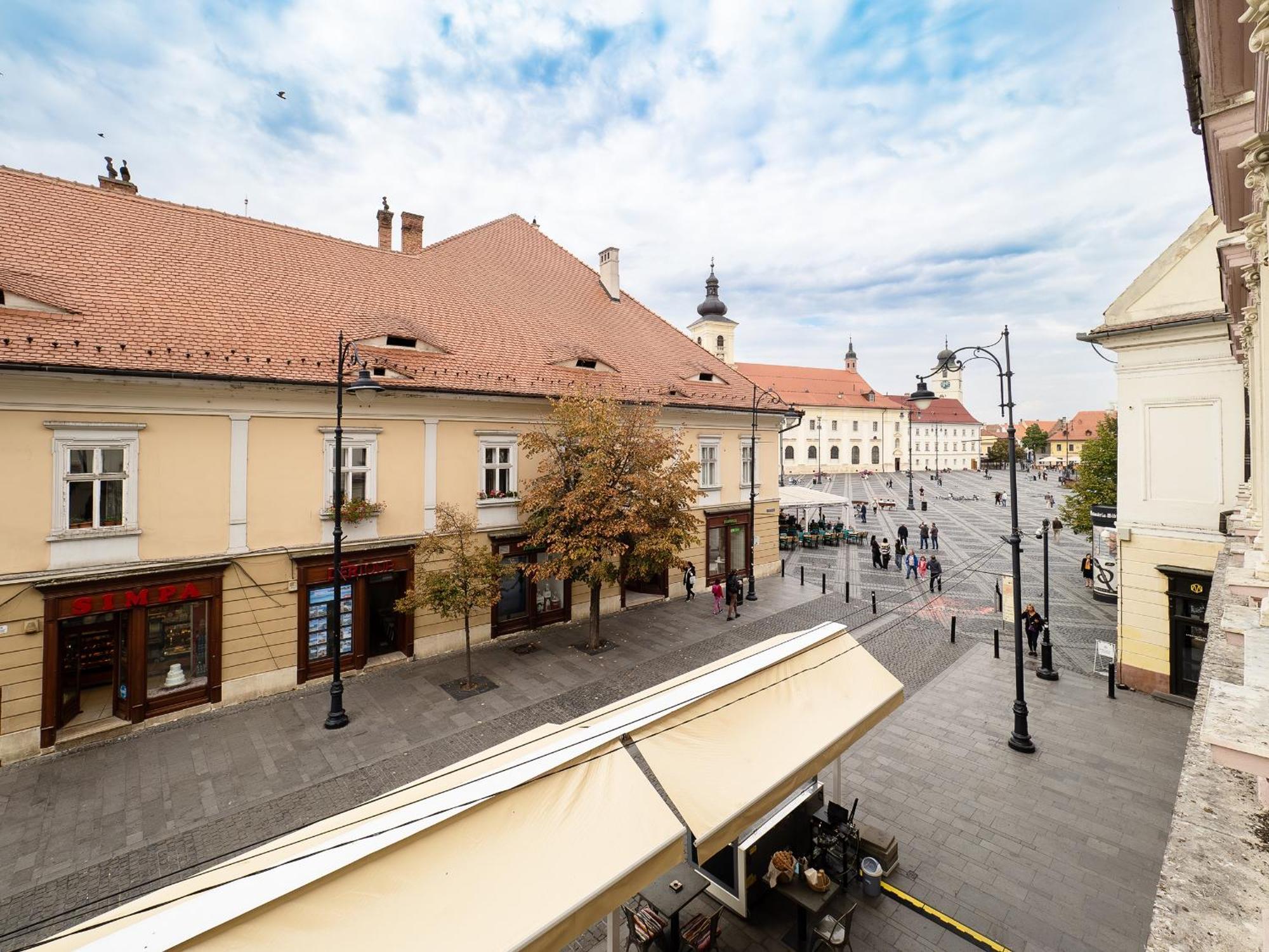 City Spirit Studio - Piata Mare & Balcescu View Сібіу Екстер'єр фото